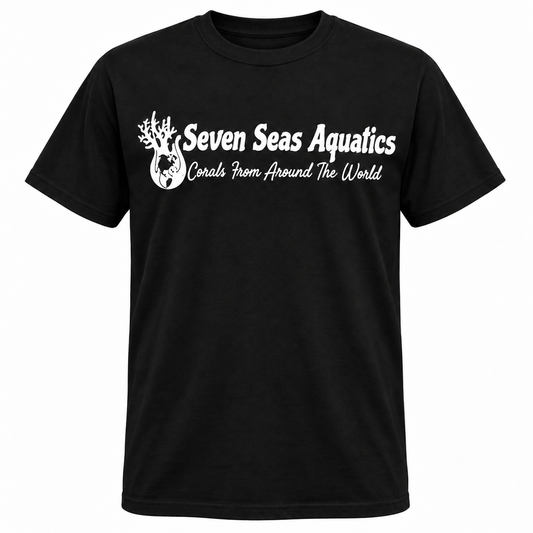 Seven Seas Aquatics Classic Logo T-Shirt in Black