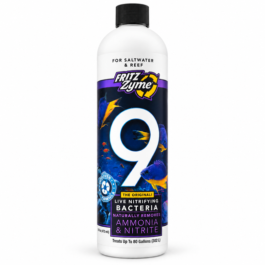 FritzZyme 9 Saltwater Nitrifying Bacteria | 16 fl oz