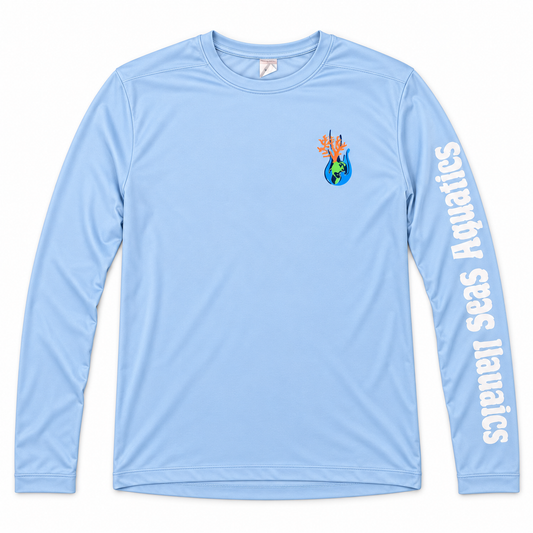 Seven Seas Aquatics Light Blue Long Sleeve Shirt