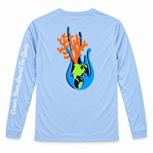 Seven Seas Aquatics Light Blue Long Sleeve Shirt