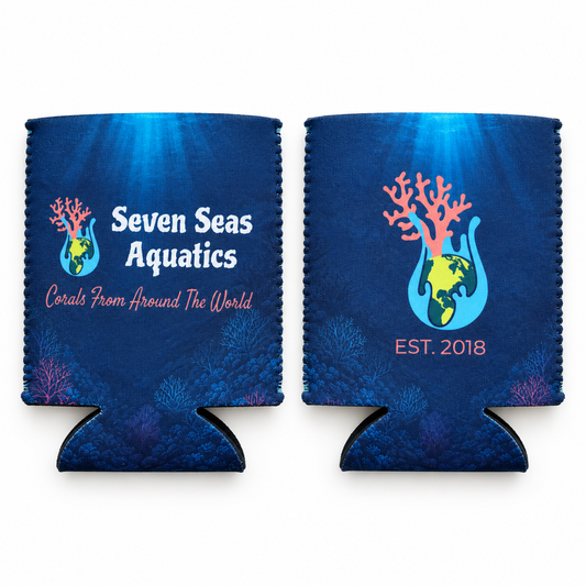 Seven Seas Aquatics Can Koozie