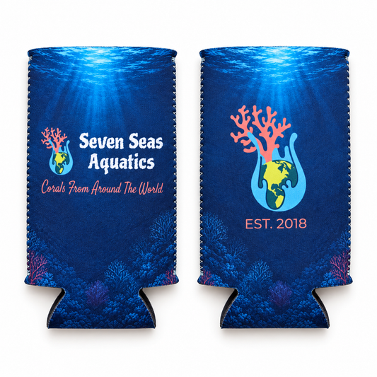 Seven Seas Aquatics Slim Can Koozie