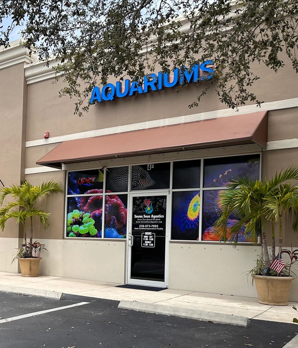 Seven Seas Aquatics storefront in Cape Coral